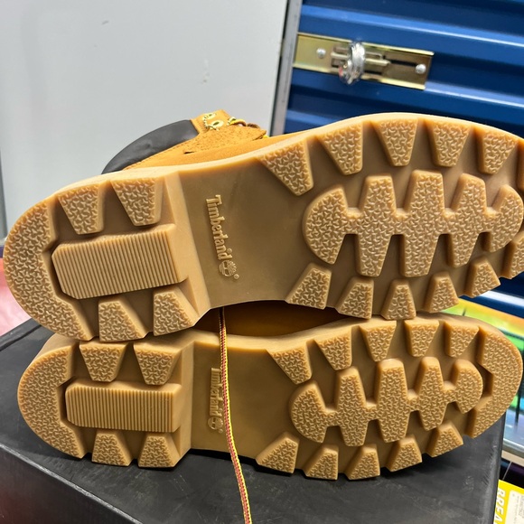 ✅Brand New Timberland 6” suede nubuck wheat color size Men’s 9.5✅ - Picture 4 of 7